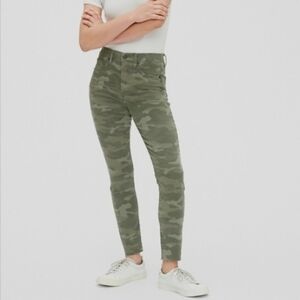 GAP Denim True Skinny Ankle High Rise Camo Jeans 27 4 reg